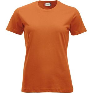 Clique New Classic-T Women 029361 - Diep-oranje