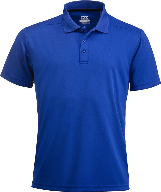 Cutter Buck Kelowna Polo Heren 354400 - Royal Blauw