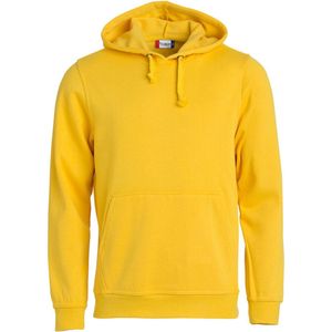 Clique Basic hoody Lemon maat L