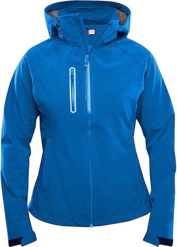 Clique - Milford - Softshell Jack - Kobalt - Dames