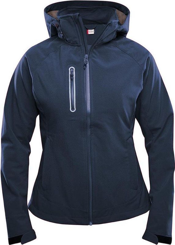 Clique - Milford - Softshell Jacket - Met Afneembare Capuchon - Hoge Kwaliteit