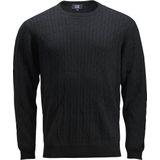 Cutter & Buck Blakely Knitted Sweater Heren 355402 - Zwart