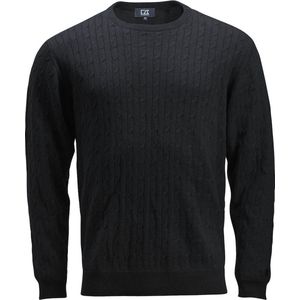 Cutter & Buck Blakely Knitted Sweater Heren 355402 - Zwart