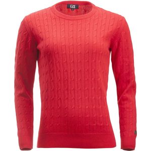 Cutter & Buck Blakely Knitted Sweater Dames 355403 - Rood