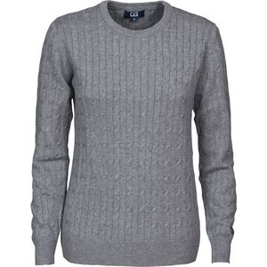 Cutter & Buck Blakely Knitted Sweater Dames 355403 - Grijs Melange