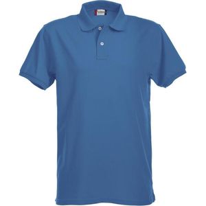 Clique Premium Heren Polo Kobalt