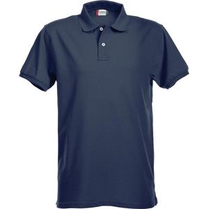 Clique Premium Heren Polo Donker Navy
