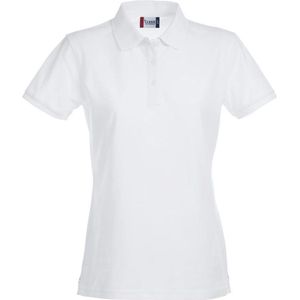 Clique Stretch Premium Polo Women 028241 - Wit