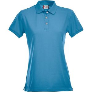 Clique Stretch Premium Polo Women 028241 - Turquoise