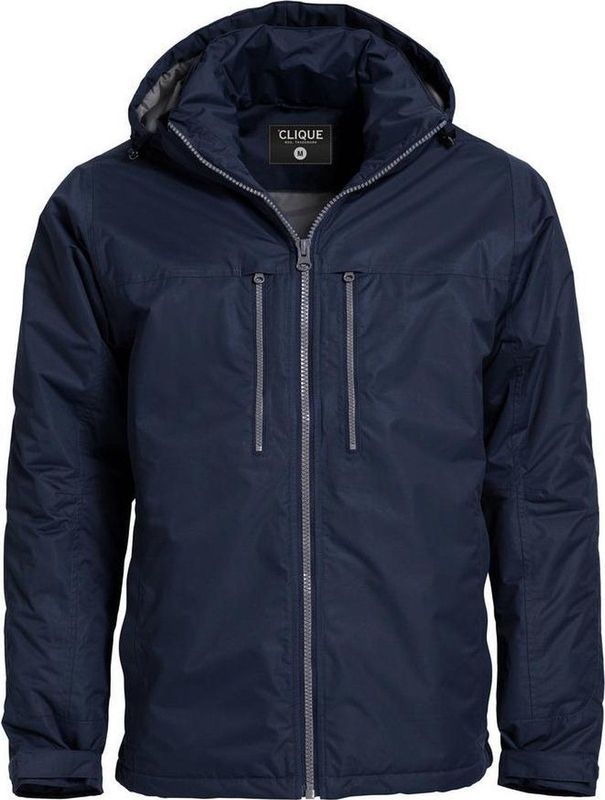 Clique - Kingslake 020970 - Gevoerde Jas - Dark Navy