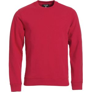 Clique Classic Roundneck 021040 - Rood - XS