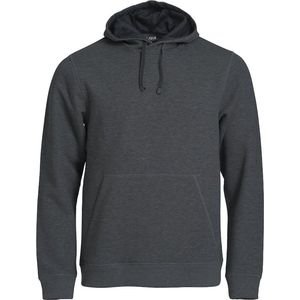 Clique Classic Hoody 021041 - Antraciet Melange