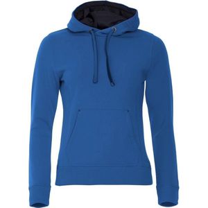 Clique - Classic Hoody - Kobalt - Sweater met Capuchon