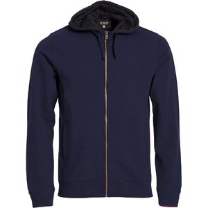 Clique - Classic Hoody Full Zip - Dark Navy - Hoodie