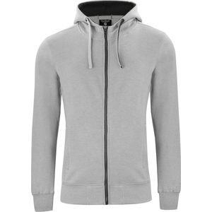 Clique Classic Hoody Full Zip 021044 - Antraciet Melange