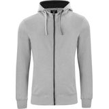 Clique Classic Hoody Full Zip 021044 - Antraciet Melange