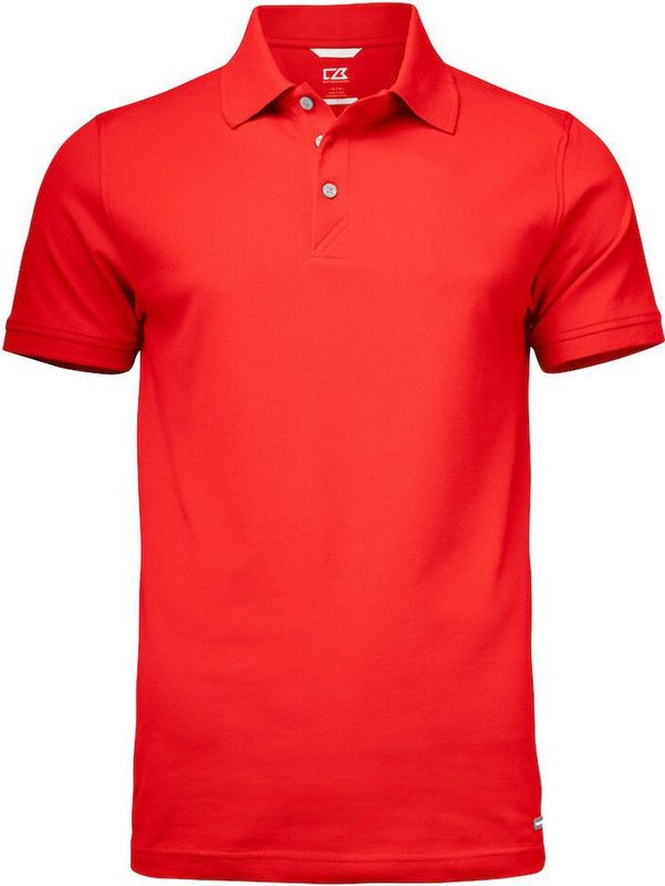 Cutter Buck Advantage Polo Heren 354418 - Rood