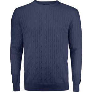 Cutter & Buck Blakely Knitted Sweater Heren 355402 - Navy Melange