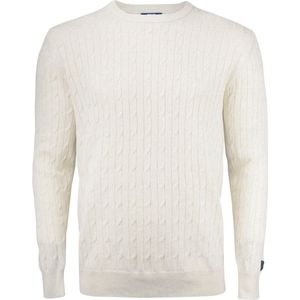 Cutter & Buck - Blakely Knitted Sweater - Heren - 100% Katoen - Ronde Hals