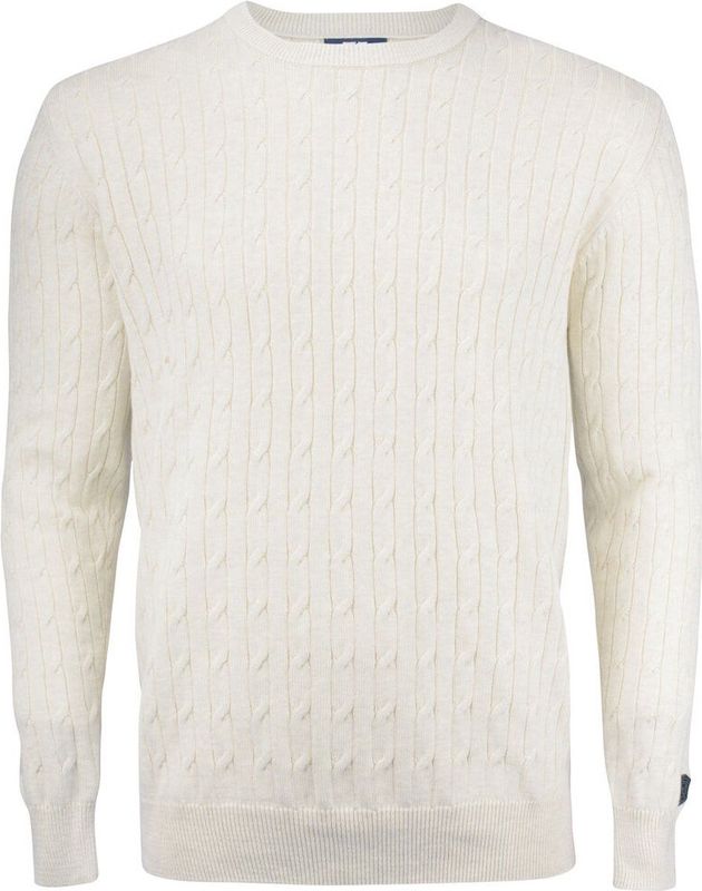 Cutter & Buck - Blakely Knitted Sweater - Heren - 100% Katoen - Ronde Hals