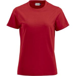 Clique Premium-T Ladies Rood maat XS