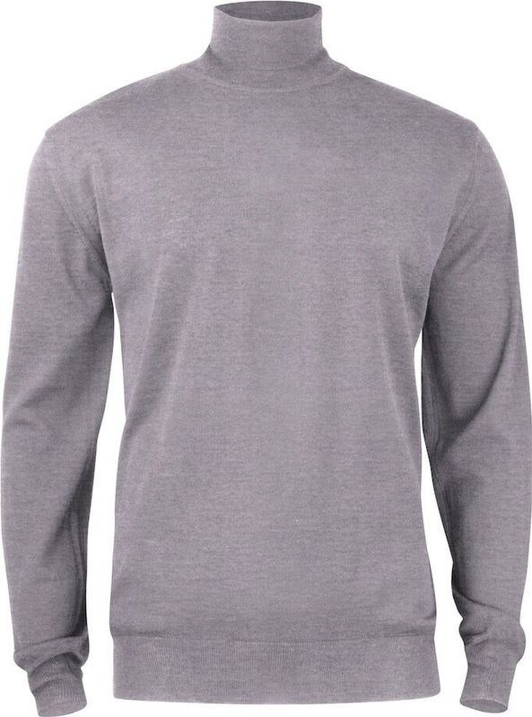 Cutter & Buck Kennewick Turtleneck Heren 355408 - Grijs Melange