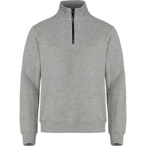 Clique - Classic Half Zip - Unisex Sweater - Grijsmelange