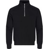 Clique Classic Half Zip 021043 - Zwart