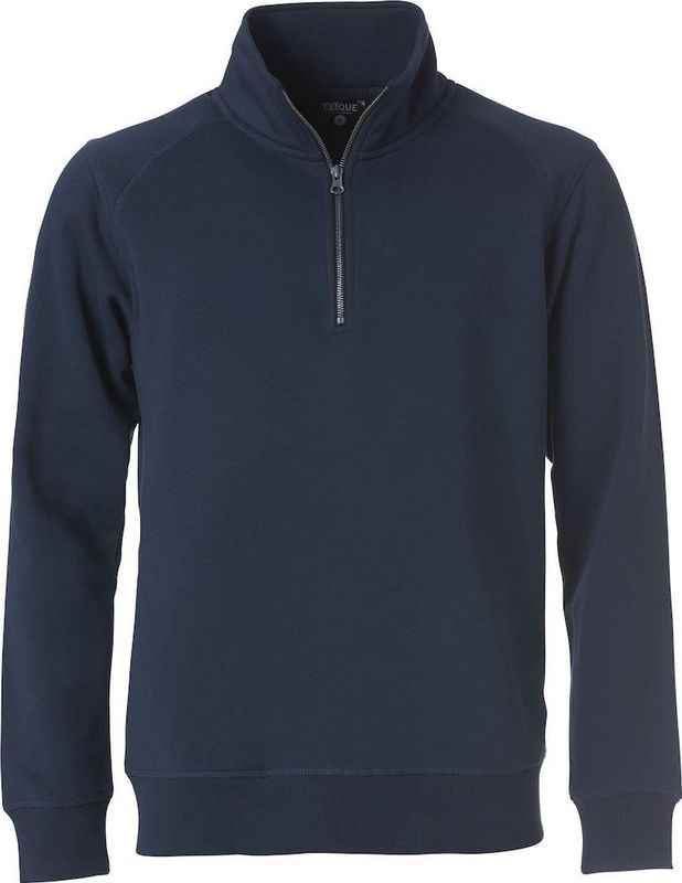 Clique Classic Half Zip 021043 - Zwart