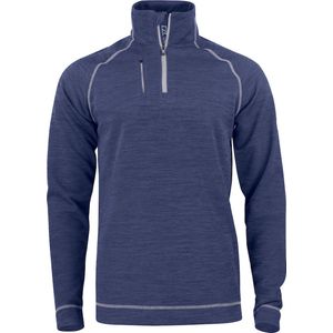 Cutter & Buck Chambers Half Zip Heren 358412 - Denim Melange