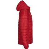 Clique - Hudson - Winterjas - Rood - Gevoerd met Imitatie Dons