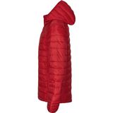 Clique - Hudson - Winterjas - Rood - Gevoerd met Imitatie Dons