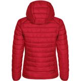 Clique - Hudson - Winterjas - Rood - Gevoerd met Imitatie Dons