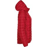 Clique - Hudson - Winterjas - Rood - Gevoerd met Imitatie Dons