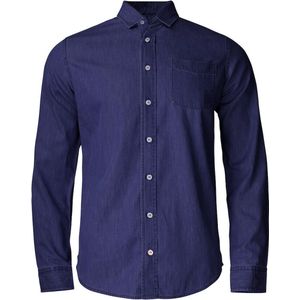 Cutter Buck Ellensburg Denim Shirt Heren 352404 - Donker Indigo