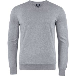 Cutter & Buck Oakville V-neck Heren 355418 - Antraciet Melange
