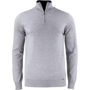 Cutter & Buck Everett HZ Sweater Heren 355420 - Grijs Melange