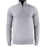 Cutter & Buck Everett HZ Sweater Heren 355420 - Grijs Melange