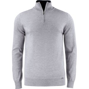 Cutter & Buck Everett HZ Sweater Heren 355420 - Grijs Melange