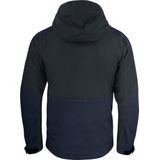 Clique - Stafford 020901 - Sportieve Unisex Jas - Dark Navy/Zwart