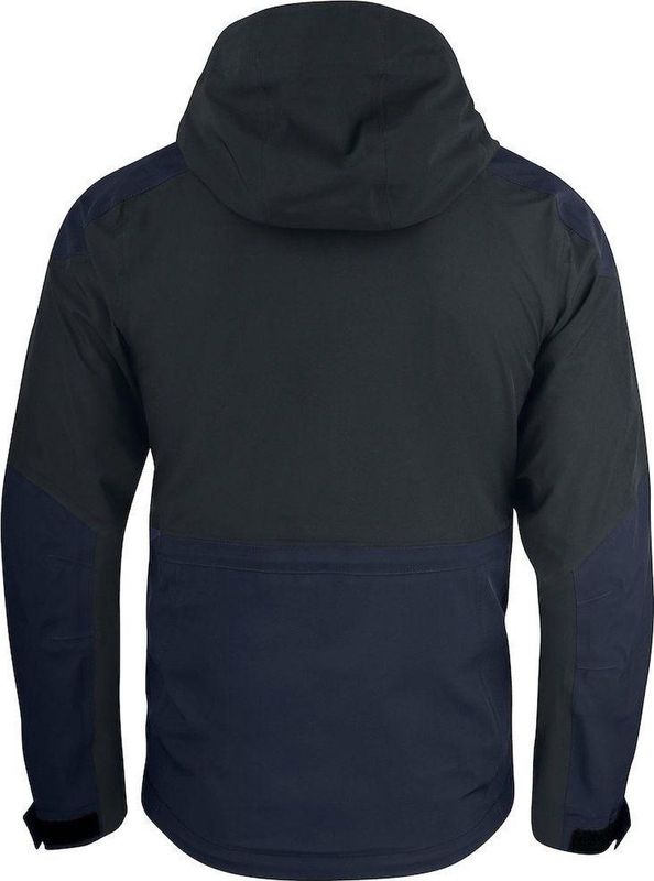 Clique - Stafford 020901 - Sportieve Unisex Jas - Dark Navy/Zwart