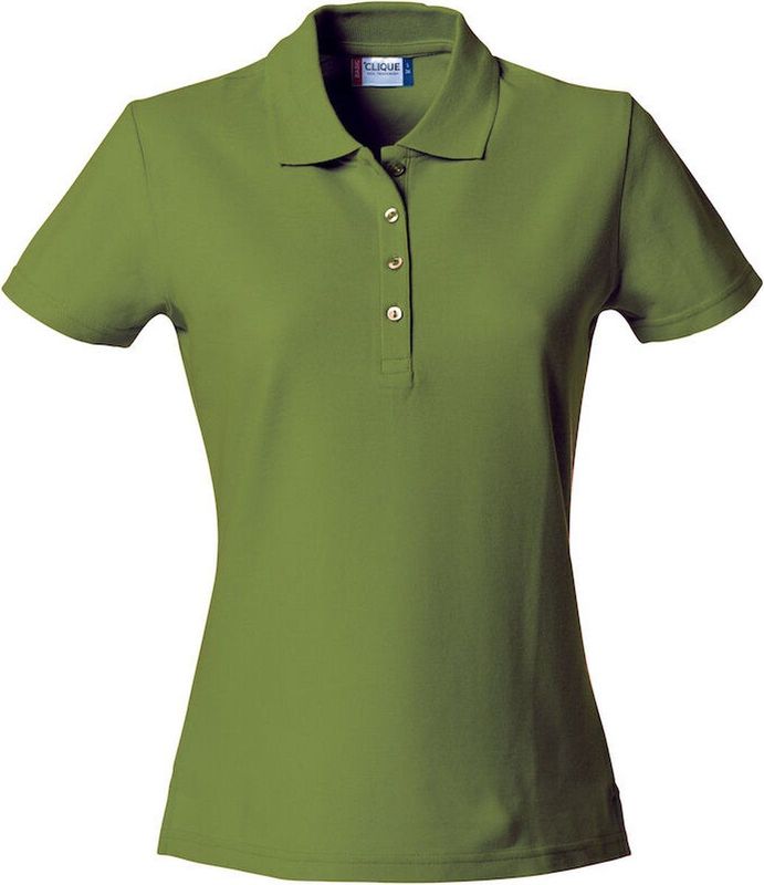 Clique Basic Polo Women 028231 - Leger-groen