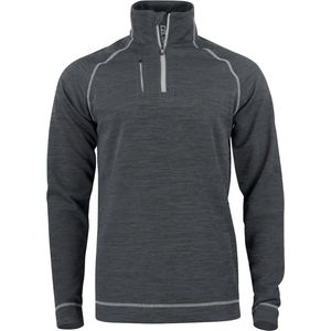 Cutter & Buck Chambers Half Zip Heren 358412 - Antraciet Melange