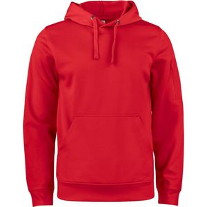 Clique Basic Active Hoody 021011 - Rood