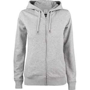 Clique Premium OC Hoody Full Zip Women 021005 - Grijs-melange