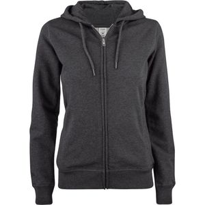 Clique Premium OC Hoody Full Zip Women 021005 - Antraciet