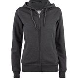 Clique Premium OC Hoody Full Zip Women 021005 - Antraciet
