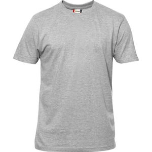 Clique Premium-T 029340 - Grijs-melange - 3XL