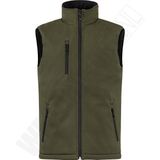 Clique - Padded Softshell Vest - Mistgroen - Bodywarmer