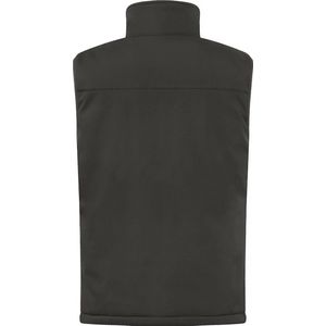 Clique - Padded Softshell Vest - Donkergrijs - Gewatteerde Bodywarmer